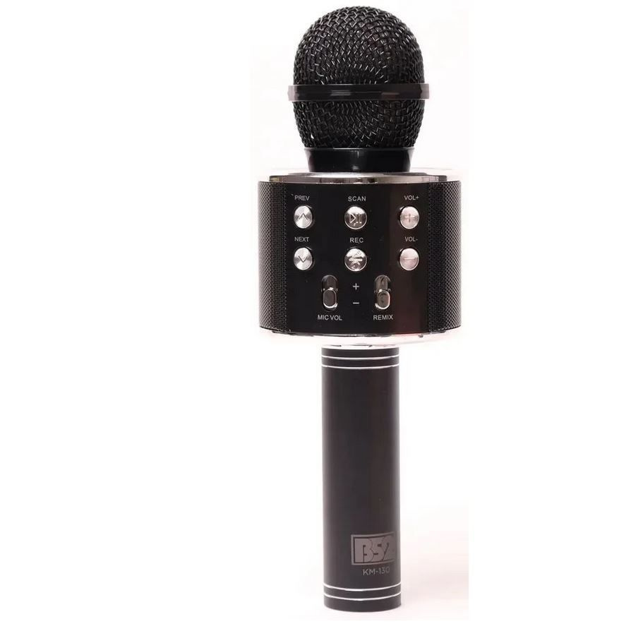 Atom Микрофон для живого вокала KM-130B, черный #1