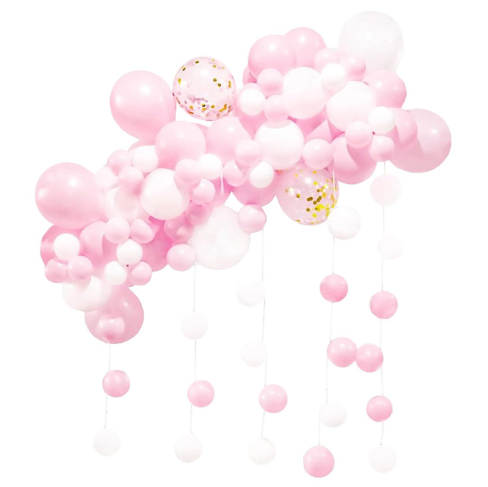 Воздушные шары Фотозона №2 Розовый микс 84 шт. #1