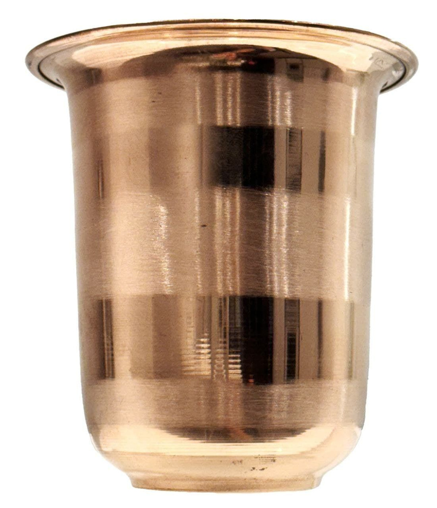 Стакан цельномедный Copper glass с широким краем #1