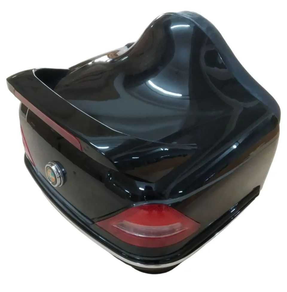Кофр багажный для мопеда, скутера ZH-807X (410 x 340 x 360) Чёрный #1