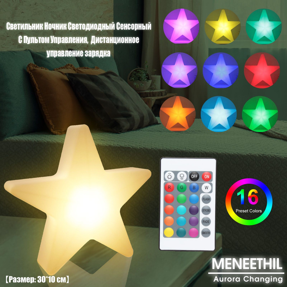 MENEETHIL Ночник, 1.2W, 1.2 Вт #1