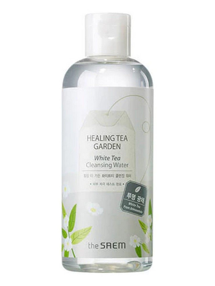 Очищающая вода с экстрактом белого чая Healing Tea Garden White Tea Cleansing Water 300мл  #1