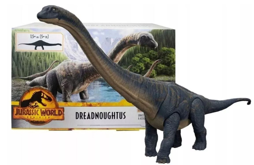 Фигурка Mattel Jurassic world Dreadnoughtus 1,5 HHK92 #1