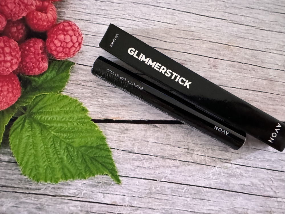 Avon glimmerstick cherry jubilee карандаш для губ+помада леди sunset #1