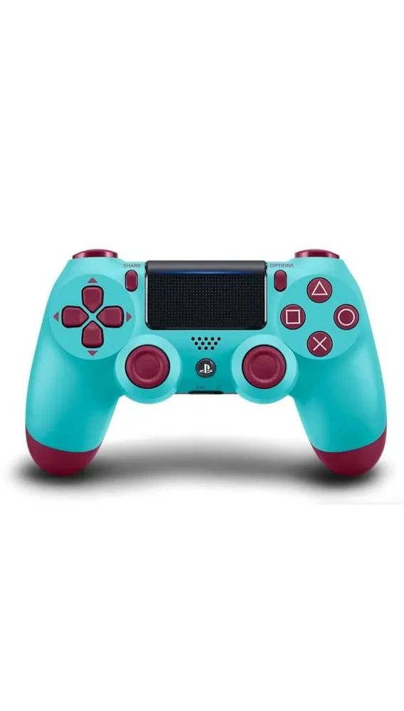 PlayStation Геймпад Sony Геймпад PS4 Controllers, Bluetooth, серебристый., Bluetooth, бирюзовый  #1