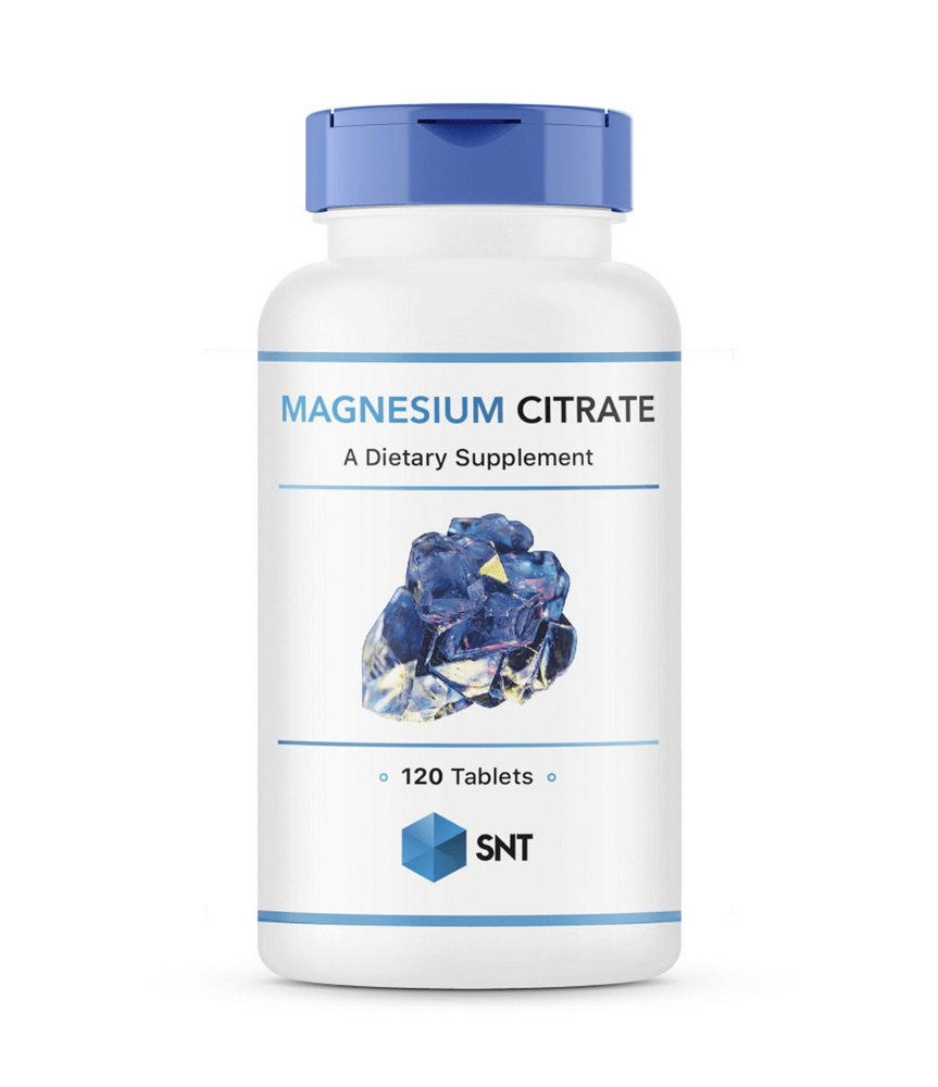 SNT, Magnesium citrate, Магния цитрат, 120 таблеток #1