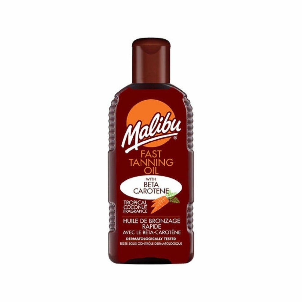 Масло для загара Malibu Fast Tanning Oil 200ml #1