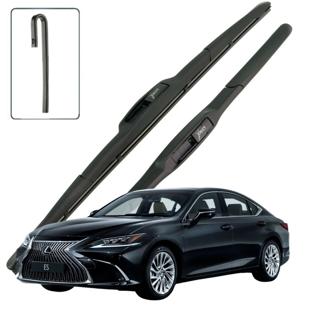 Дворники Lexus ES250 (7) XV70 / Лексус ЕС250 2018 / 2019 / 2020 / 2021 Щетки стеклоочистителя гибридные #1