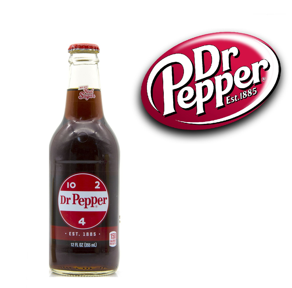 Газированный напиток Dr. Pepper Real Sugar 355 мл #1