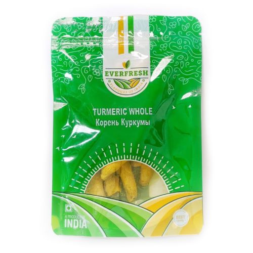 TURMERIC WHOLE, Everfresh (КОРЕНЬ КУРКУМЫ, Эверфреш), 100 г. #1