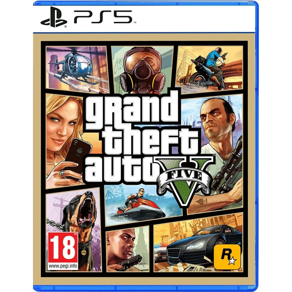 Grand Theft Auto V (GTA 5) (русские субтитры) (PS5) #1