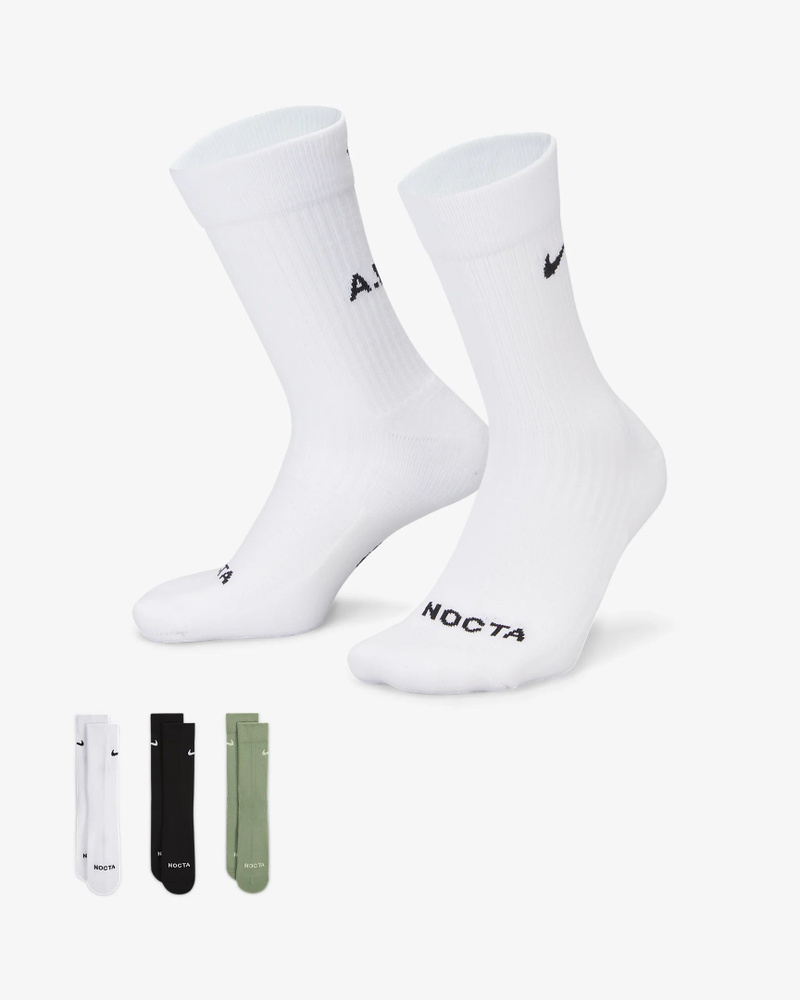 Комплект носков Nike NOCTA, 3 пары #1