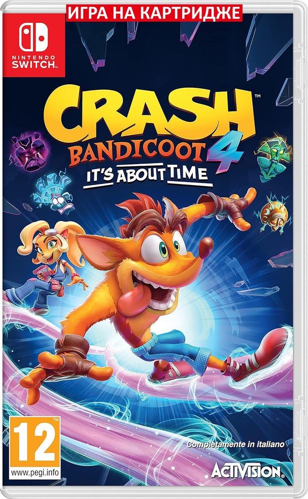 Игра Crash Bandicoot 4: Это Вопрос Времени (It`s About Time) (Nintendo Switch, Русские субтитры)  #1