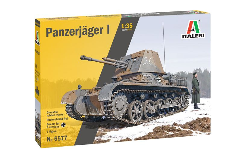 6577 Немецкая САУ Panzerjger I (1:35) #1