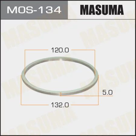 Кольцо уплотнительное глушителя Masuma 120х132 уп. 20шт #1