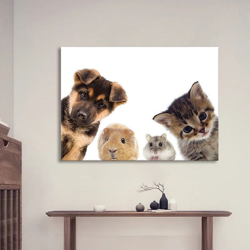 Картина с животными в детскую, 60х80 см. #1
