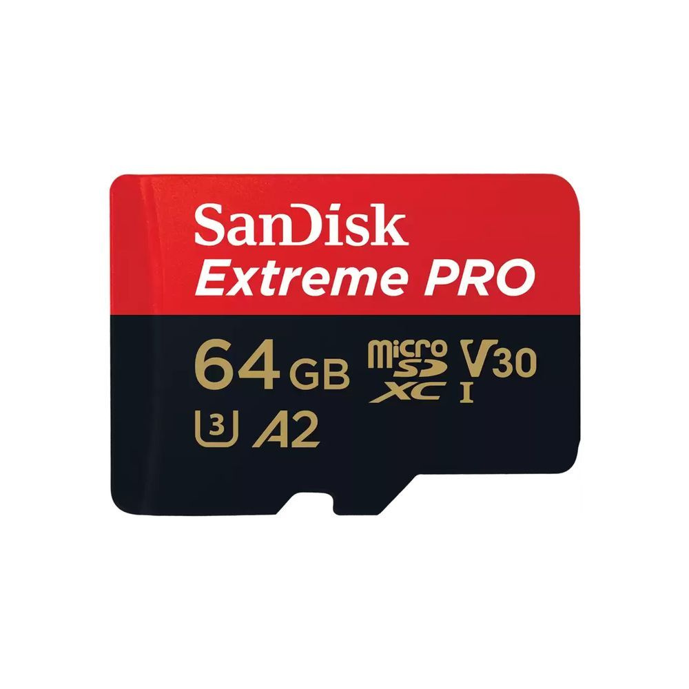 Карта памяти SanDisk Extreme Pro microSD UHS I Card 64GB(SDSQXCU-064G-GN6MA) #1