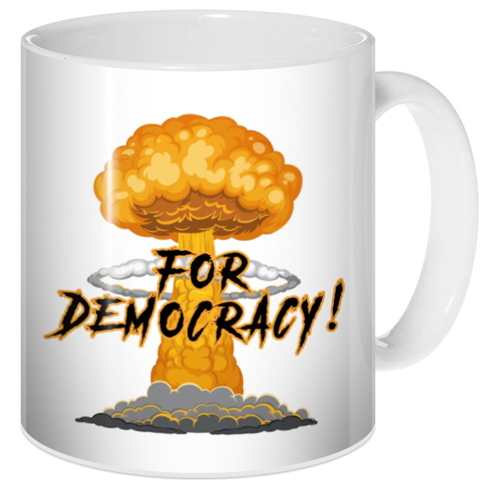 Кружка Helldivers 2 / For Democracy! #1