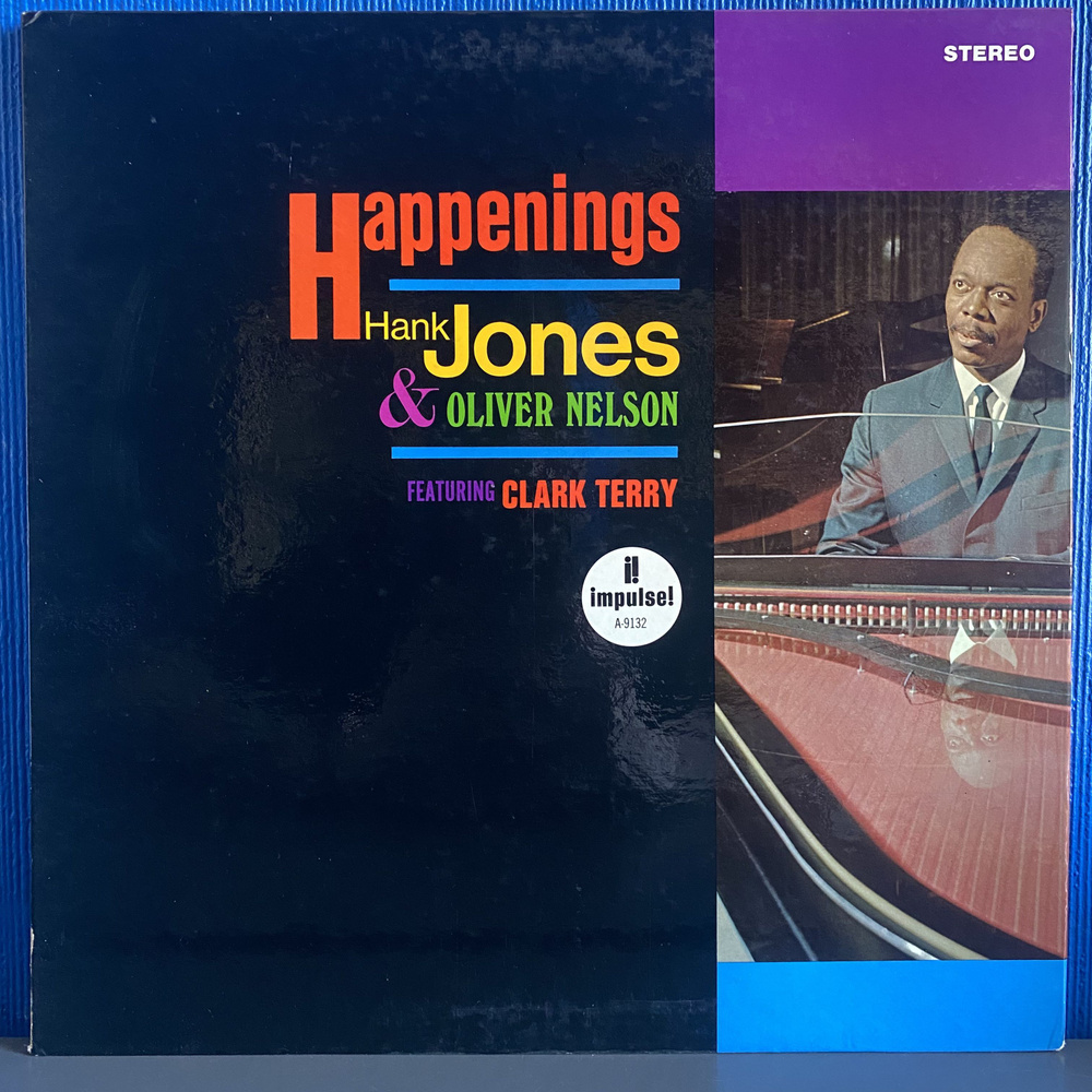 Hank Jones & Oliver Nelson. Happenings. EX+ USA ПЕРВЫЙ ПРЕСС! 1967 LP Виниловая пластинка  #1