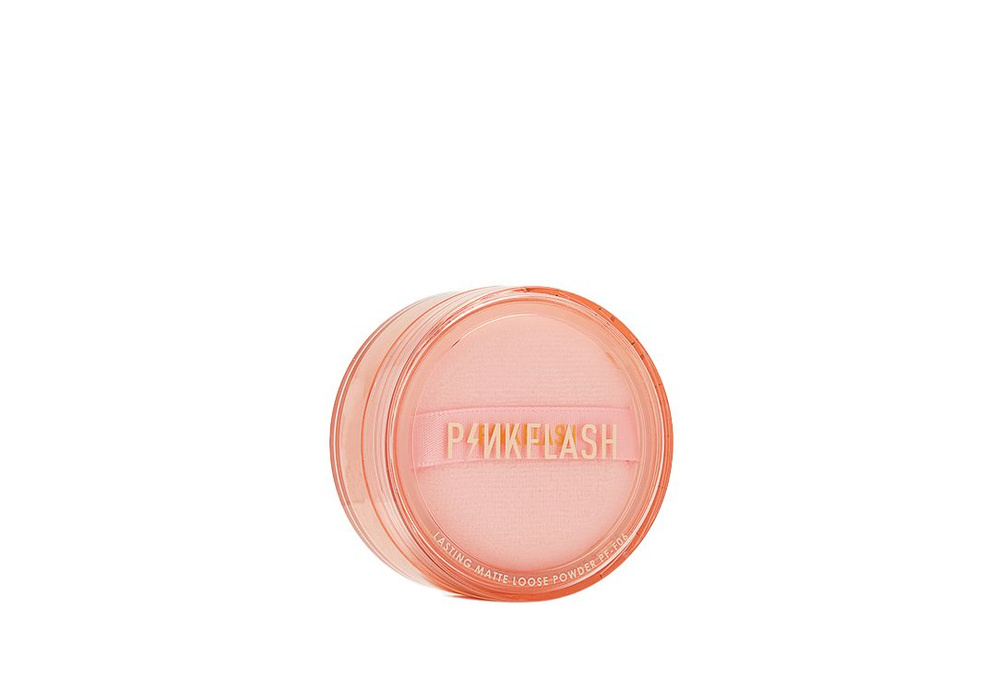 Матирующая рассыпчатая пудра для лица PINK FLASH Mattifying Loose Face Powder  #1