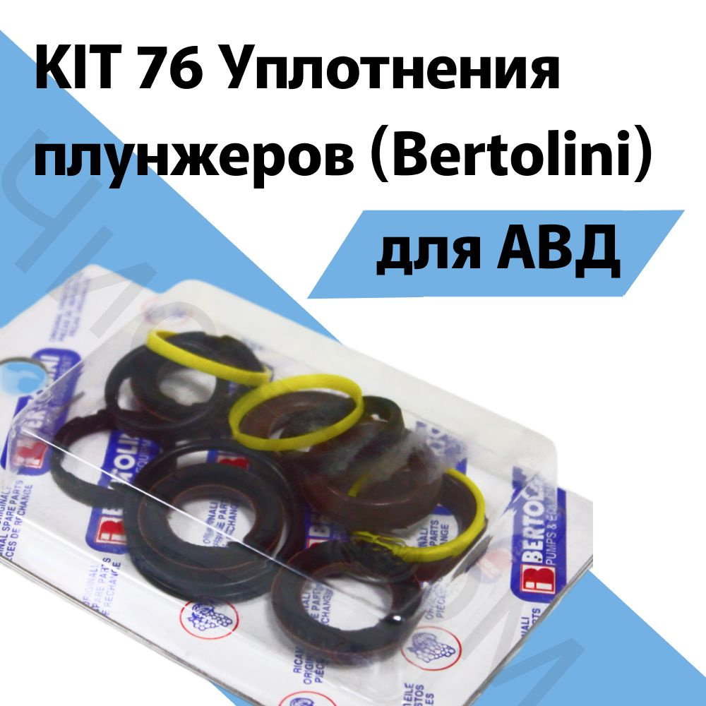 KIT 76 Уплотнения плунжеров (Bertolini), 079807973 #1