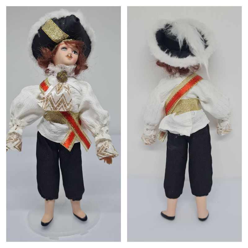 Кукла в историческом костюме. 25 см. Авторская. ручная работа.  #1