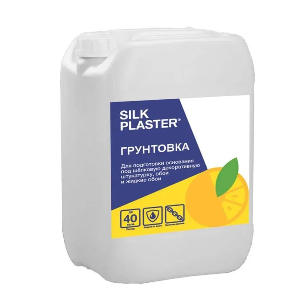 Грунтовка для жидких обоев - Silk Plaster 5 литров (7 кг) Силк Пластер  #1