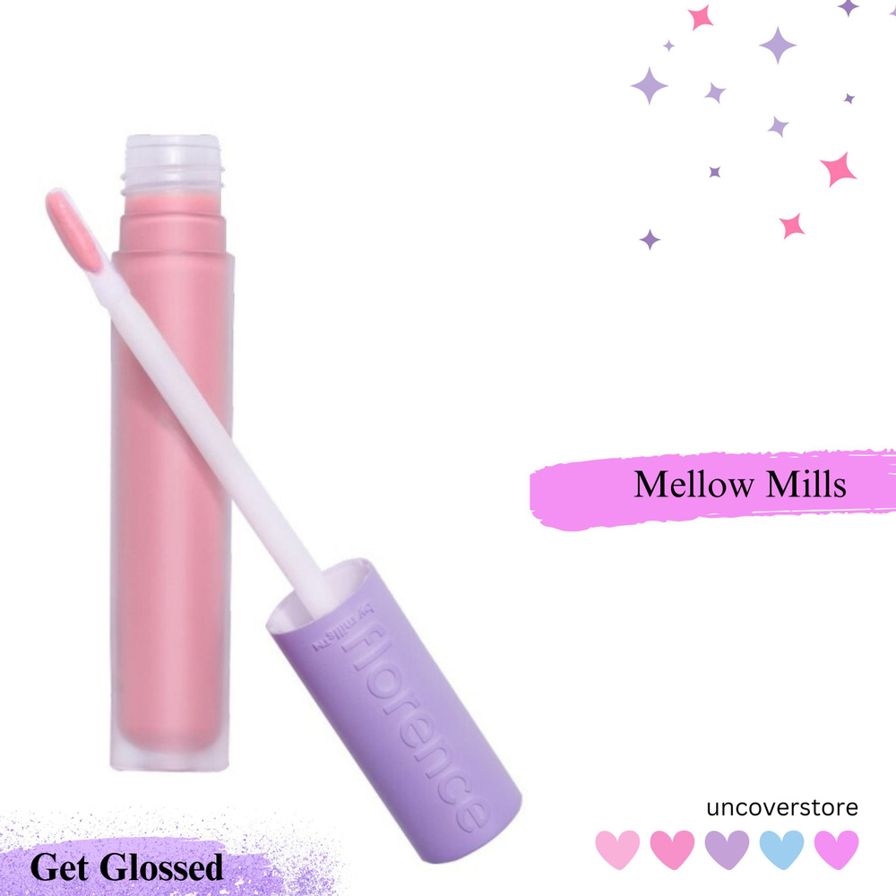 Florence Get Glossed Mellow Mills - Светло-Розовый Блеск Для Губ #1