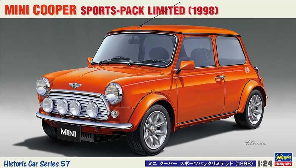 Hasegawa Автомобиль Mini Cooper Sports-pack Limited (1998) (1:24) Модель для сборки  #1