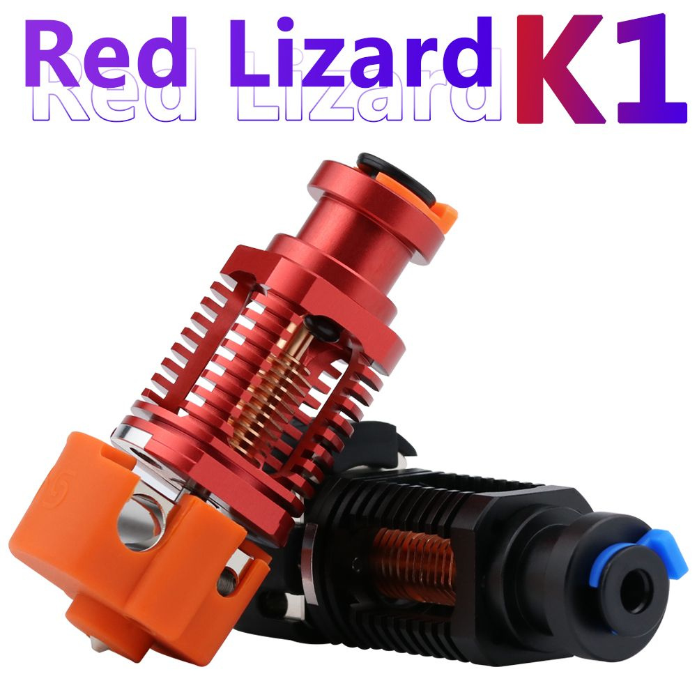 3D Red Lizard k1 V6 Hotend Биметаллический собранный медный нагревательный элемент с покрытием для 3D-принтера #1