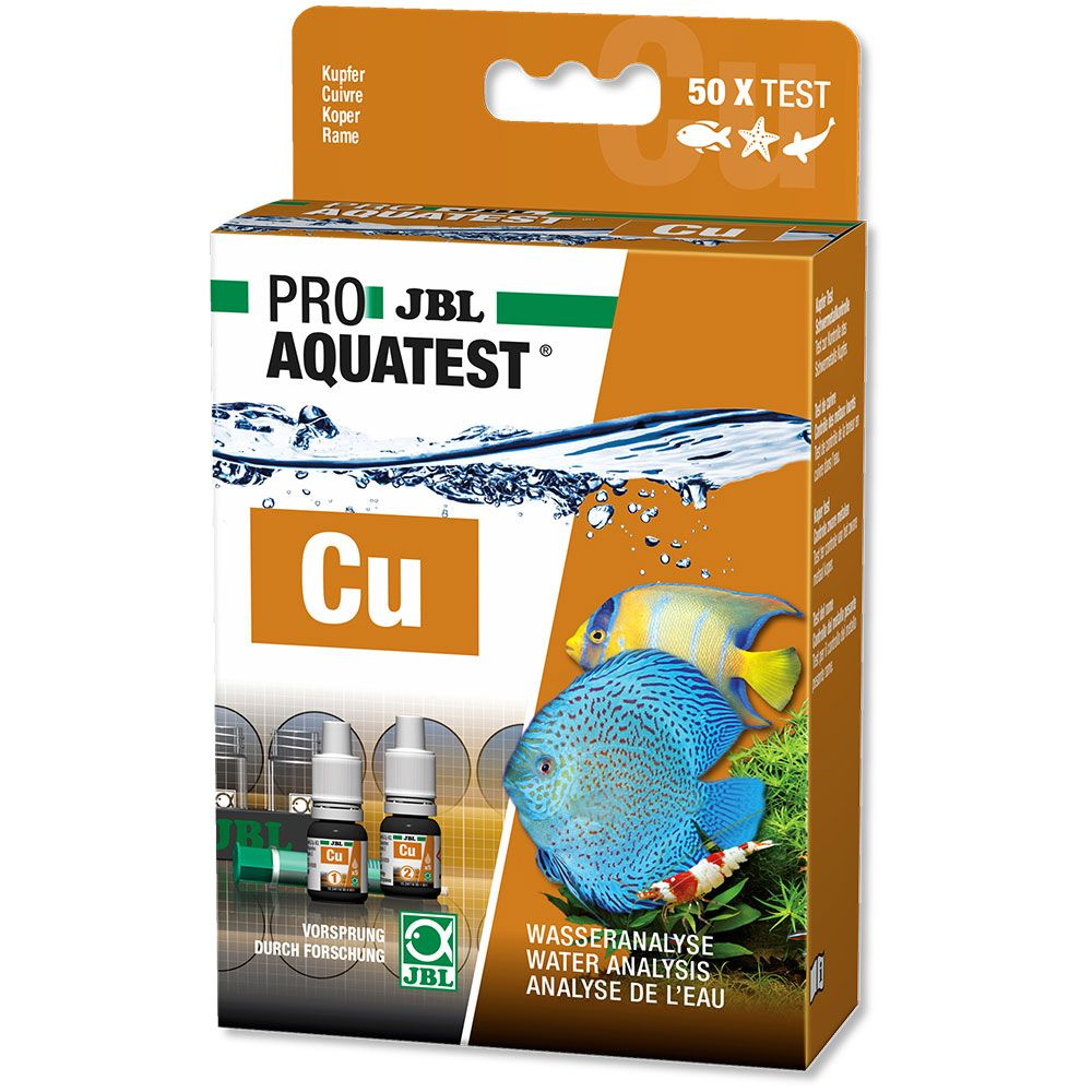 Экспресс-тест JBL ProAquaTest Cu для определения содержания меди в пресной и морской воде/  #1