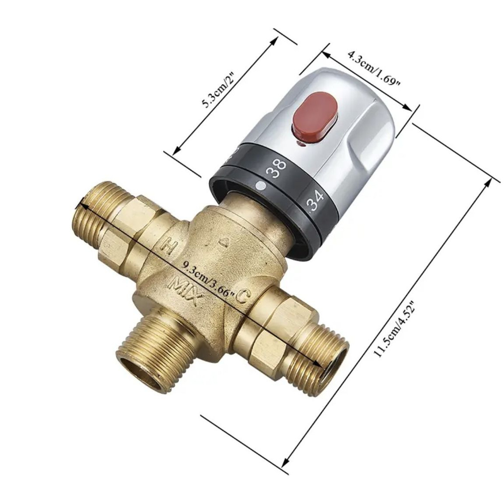 Термостатический смесительный клапан/смеситель 1/2 #1