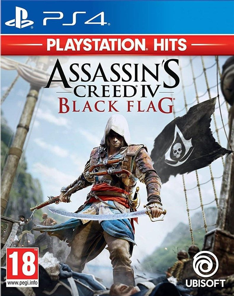 Assassin s Creed 4 (IV): Black Flag (PlayStation Hits) (русская версия) (PS4) Новый  #1