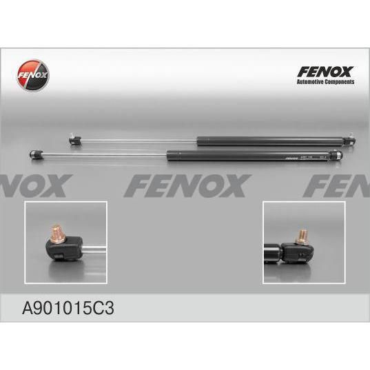 Упор газовый FENOX для а/м ГАЗ 2217 Соболь аналог 11.6308010-10, ЕВРО крепление L-685, l-394, 700N (2 #1