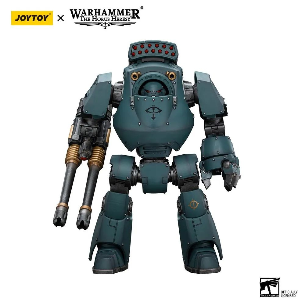 Фигурка JOYTOY Warhammer 40k 1:18 JT9510 Sons of Horus - Contemptor Dreadnought with Gravis #1