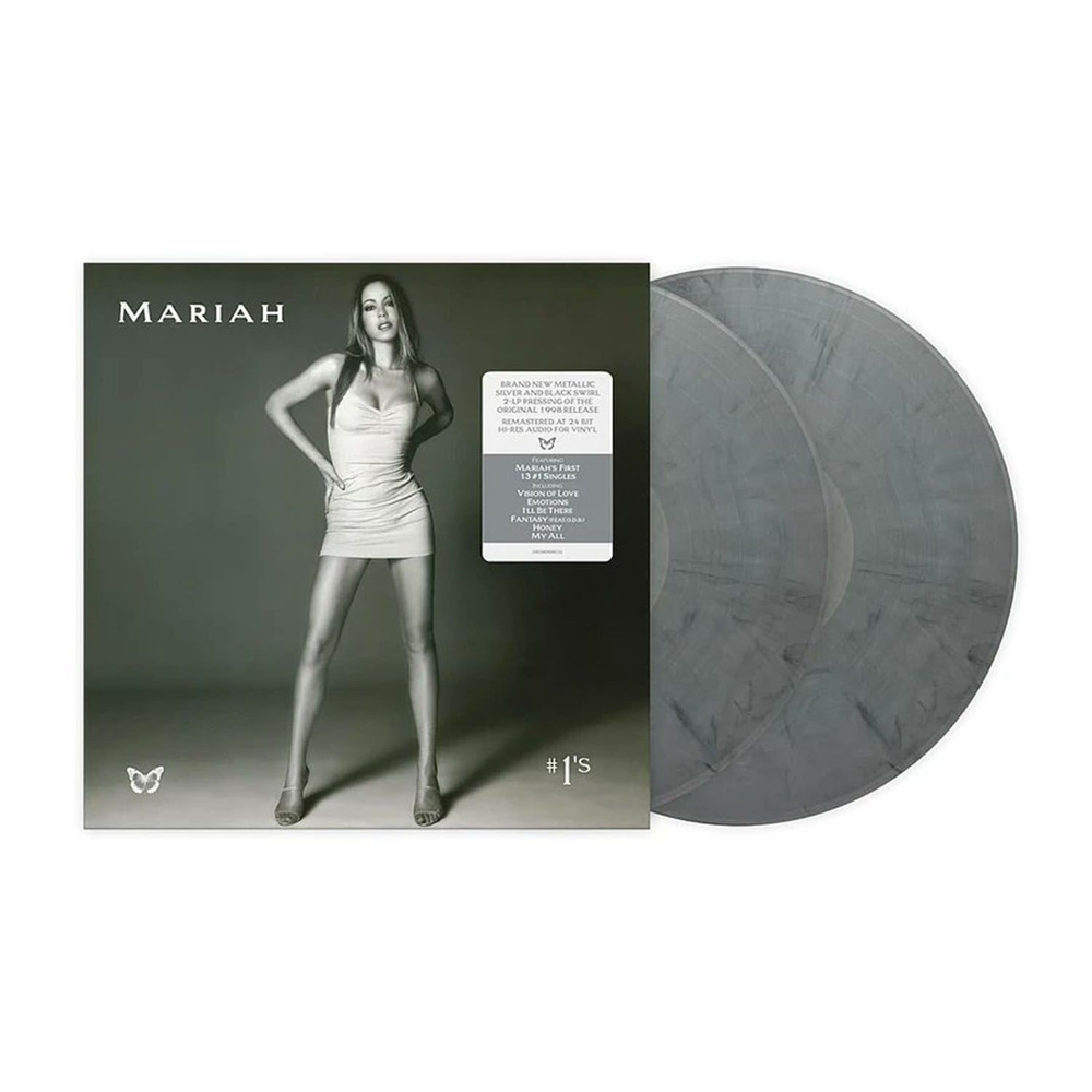 Виниловая пластинка Mariah Carey - #1's 2 x Vinyl, LP, Compilation, Reissue, Stereo, Metallic Silver #1