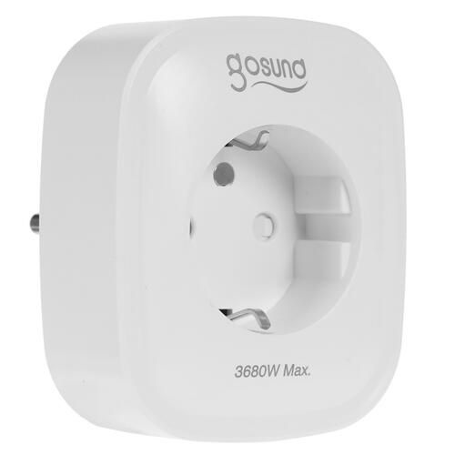 Умная розетка Gosund Smart plug 2 USB outlet 16 А, 230 В, 3.68 кВт, Wi-Fi, помощник-Alexa, Google Ассистент, #1