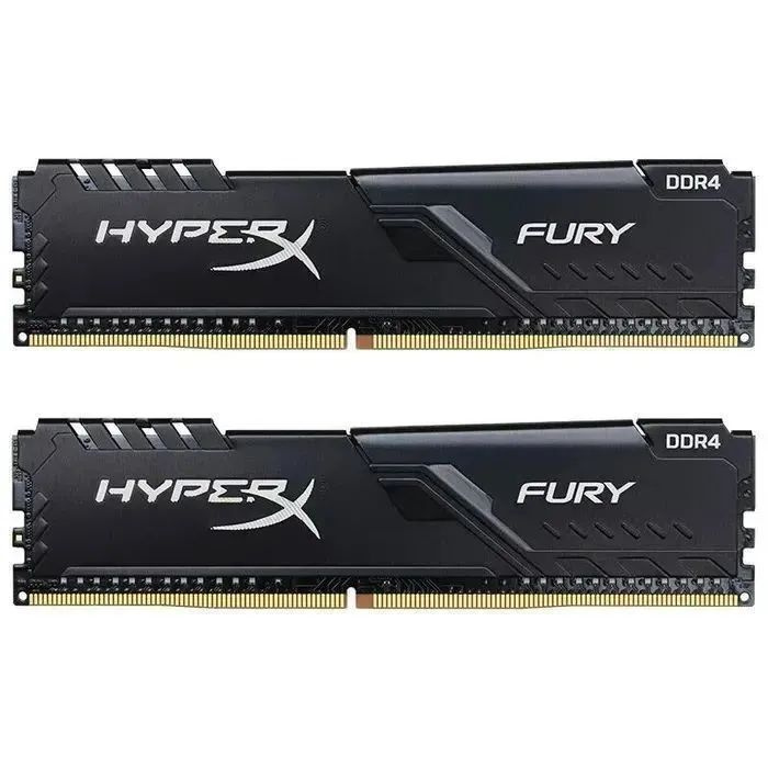 Kingston Fury Оперативная память FURY Black DDR4 3200 МГц 2x16 ГБ (HX432C16FB/32)  #1