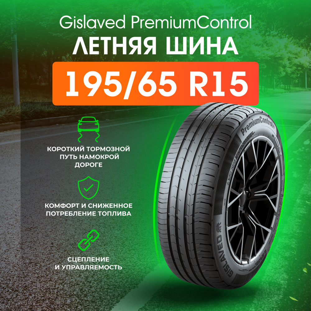 Gislaved GISLAVED PremiumControl Шины  летние 195/65  R15 91H #1