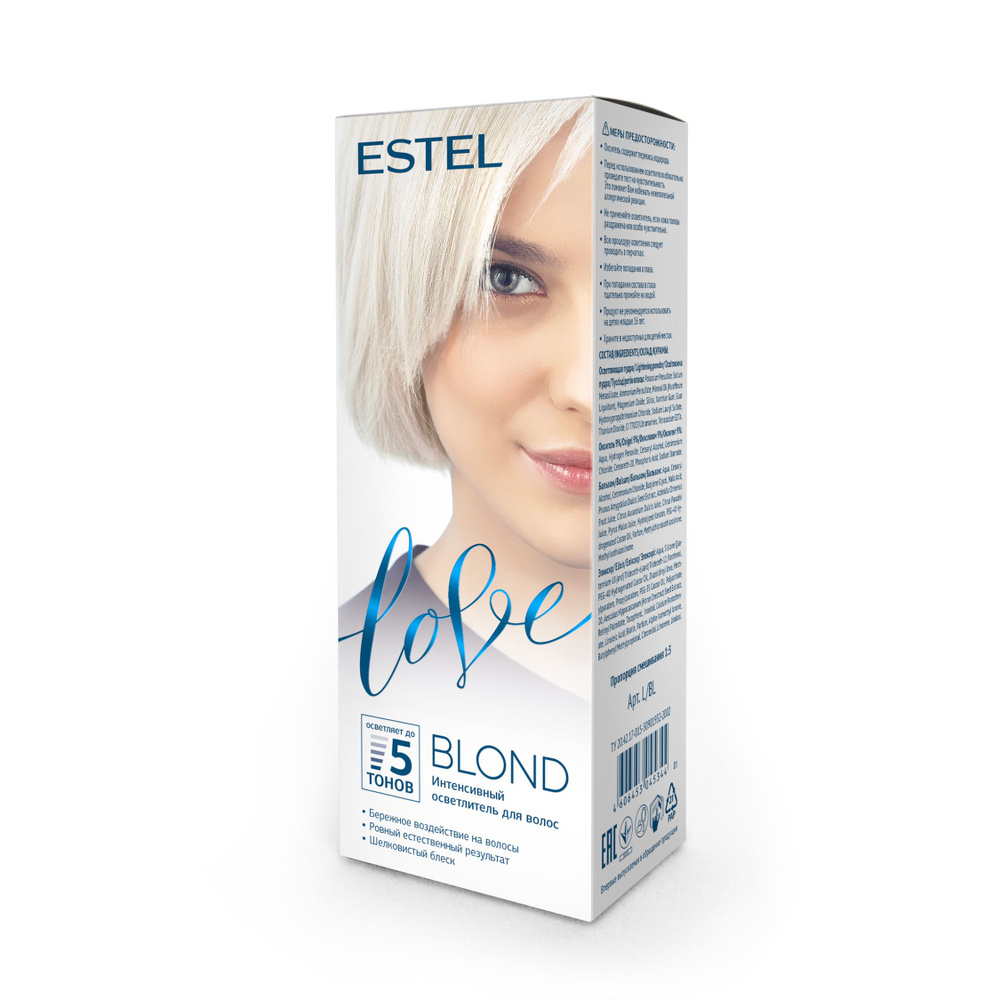 Estel Love BLOND Интенсивный осветлитель для волос #1