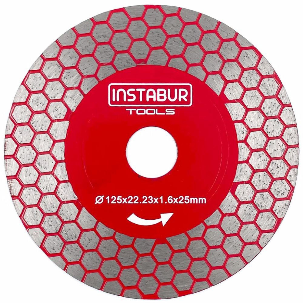 Instabur Диск алмазный 125 x 1.6 x 22.23; №3 #1