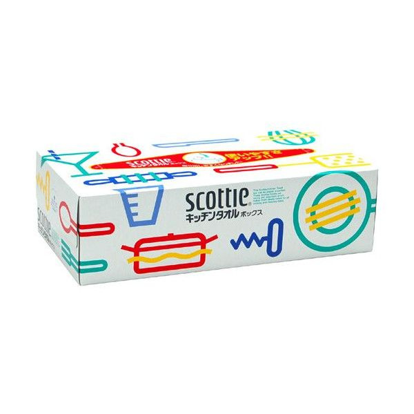 Scottie Бумажные полотенца, двухслойные повышенной плотности Crecia Scottie, 75 шт  #1