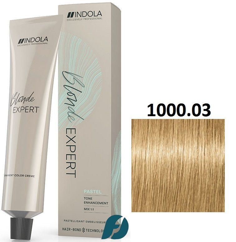 Indola Professional Blonde Expert Highlift 1000.03 Перманентный крем-краситель для волос Специальный #1