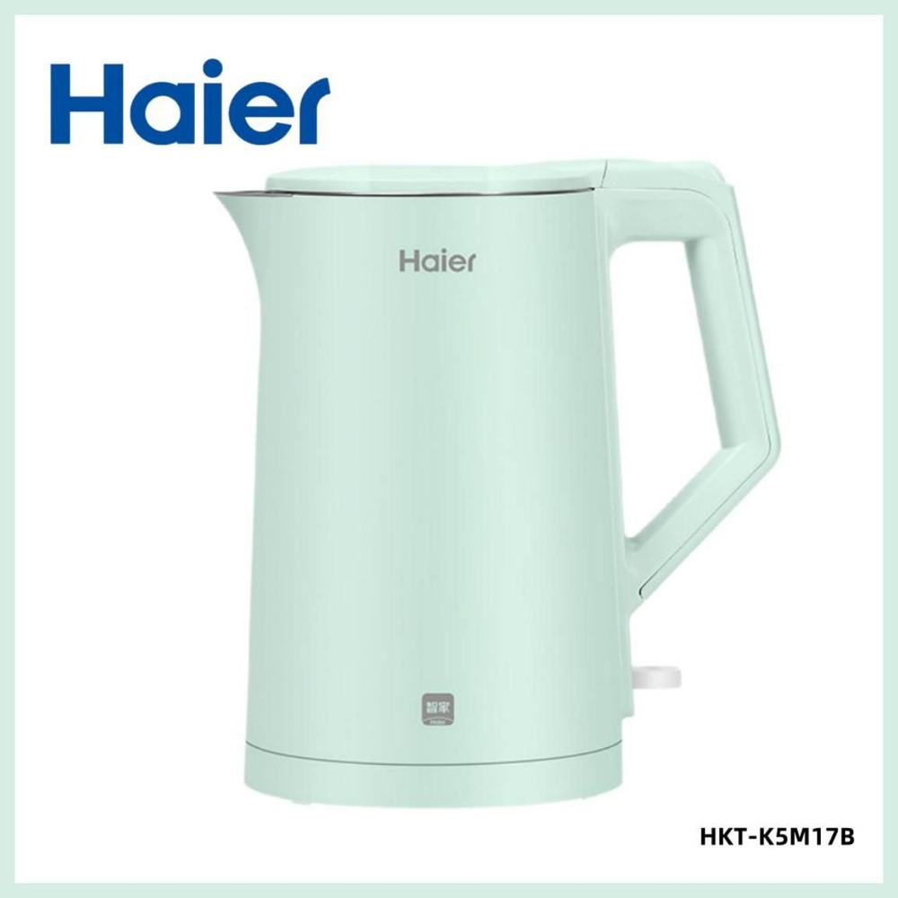 Haier Электрический чайник Haier Электрический умный чайник;с функцией подогрева;HKT-K5M17B, белый, светло-зеленый #1