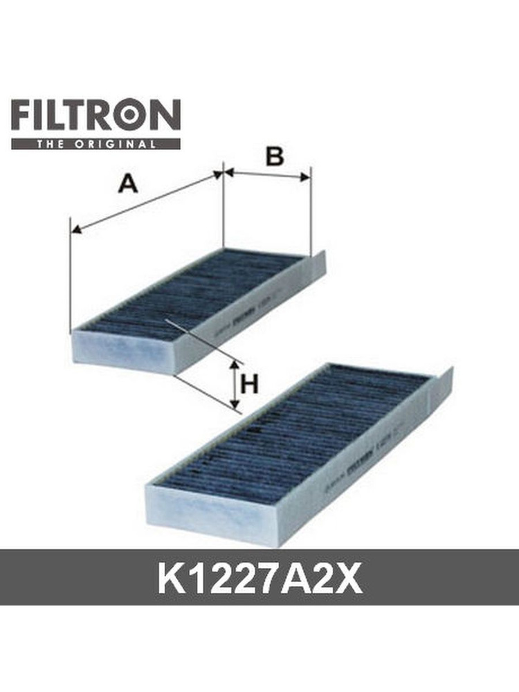 filtron Фильтр воздух во внутренном пространстве FILTRОN K1227A2X  #1