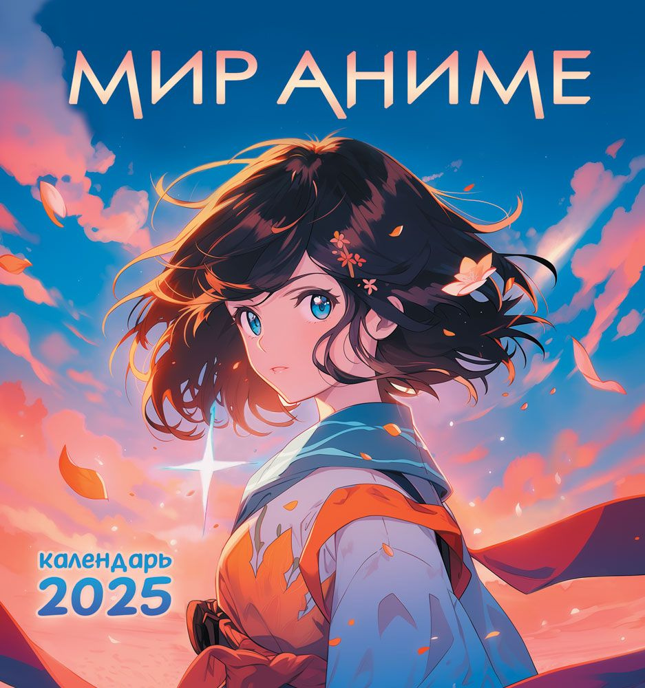 Настенный календарь "Мир Аниме" на 2025 год, 46*23 см. #1