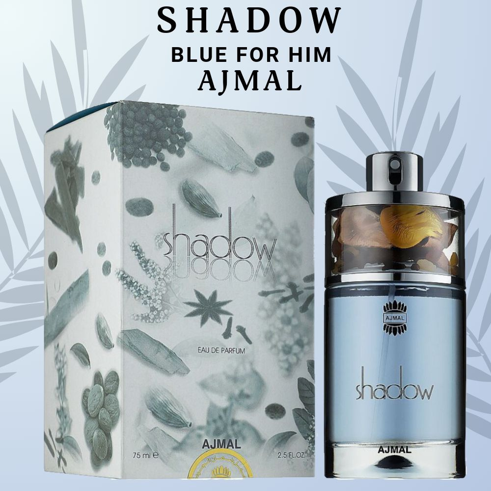 Духи SHADOW BLUE FOR HIM AJMAL 75ml / Парфюмерная вода Арабские. 75 мл #1