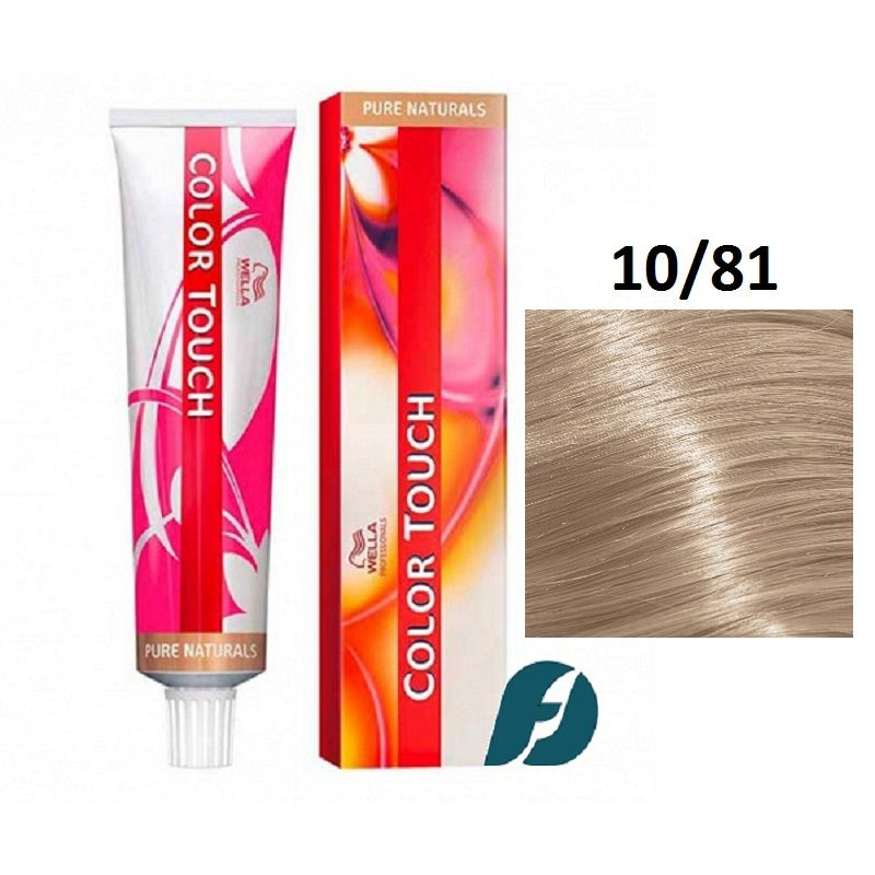 Wella Professionals Color Touch 10/81 интенсивное тонирование для волос - Нежный ангел, 60мл  #1