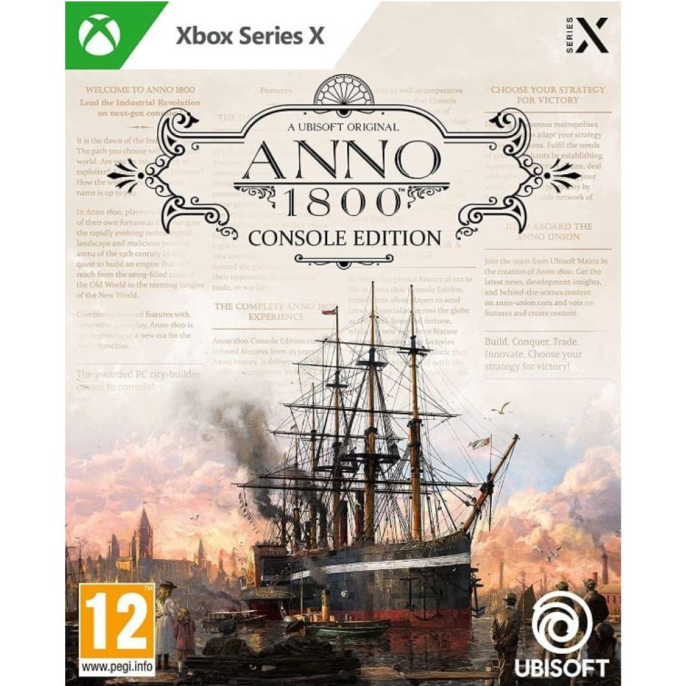 Игра Anno 1800 Console Edition (Xbox Series X, русские субтитры) #1