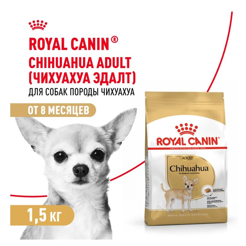 Корм для собак ROYAL CANIN породы чихуахуа 1.5кг #1